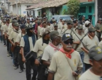 Sute de barbati inarmati au iesit la protest in Mexic. Ce i-a scos in strada