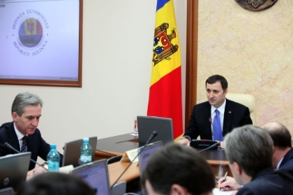 Prima sedinta de Guvern dupa ce Executivul a fost demis. Filat isi va prezenta demisia vineri