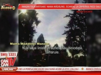 Imagini socante la mormantul Madalinei Manole! Sotul ei, blestemat de soacra - VIDEO
