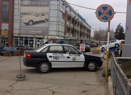 Interzis, dar nu pentru toti! Unde si-au parcat masinile agentii de circulatie