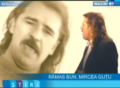 Sicriul cu corpul neinsufletit al lui Mircea Gutu, depus la biserica Sfintii Trei Ierarhi din capitala Sicriul cu corpul neinsufletit al lui Mircea Gutu, depus la biserica Sfintii Trei Ierarhi din capitala