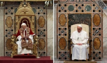 IMAGINEA ZILEI: Papa Francisc, dupa Papa Benedict. Cate diferente gasiti?