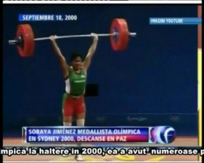 Tragedie in Mexic. Campioana olimpica la haltere, Soraya Jimenez, a murit in somn Tragedie in Mexic. Campioana olimpica la haltere, Soraya Jimenez, a murit in somn