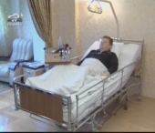 Vladimir Turcan a tinut o conferinta de pe patul de spital Vladimir Turcan a tinut o conferinta de pe patul de spital