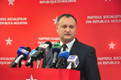 Dodon nu-l voteaza pe Filat: Voi propune colegilor sa nu sustina candidatura 
