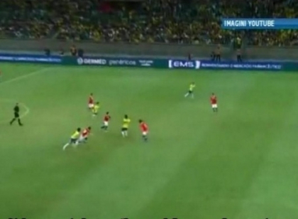 Nationala Braziliei a remizat spectaculos cu selectionata din Chile