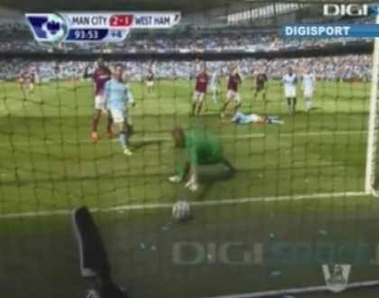 Manchester City si-a asigurat medaliile de argint in Campionatul Angliei. Gafa imensa a portarului