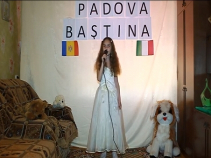 Moldovenii o sustin pe Aliona Moon! Asculta cum canta o fetita piesa "O mie" "“ VIDEO