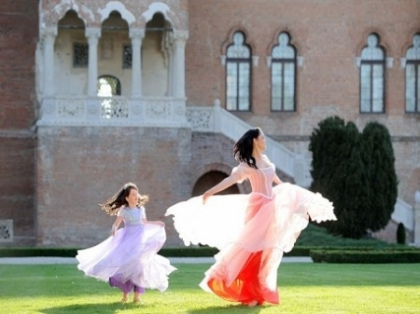 Andreea Marin si fiica sa, imbracate ca doua zane! Ce mare s-a facut Violeta - FOTO