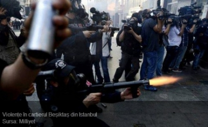 ZIUA MUNCII. Proteste violente in centrul Istanbulului
ZIUA MUNCII. Proteste violente in centrul Istanbulului