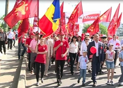 "Vor o alta Moldova". Cum au marcat socialistii Ziua Muncii "Vor o alta Moldova". Cum au marcat socialistii Ziua Muncii