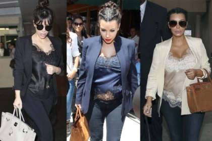 O noua tendinta pentru gravide? Uite ce poarta Kim Kardashian
