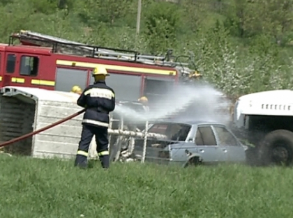 Accident in lant cu sase morti si doi raniti. Salvatorii, pompierii si medicii - in actiune