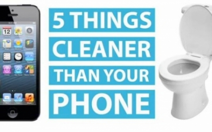 Cat de murdar este telefonul tau mobil. Top 5 obiecte care, in mod neasteptat, sunt mai curate
