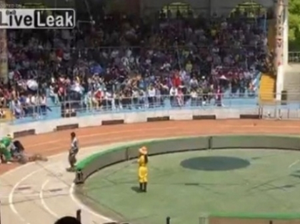 IMAGINI SOCANTE! Final tragic la un numar de circ - VIDEO