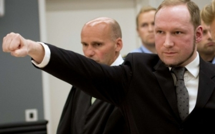 Norvegia a refuzat cererea lui Anders Behring Breivik de a forma un partid fascist