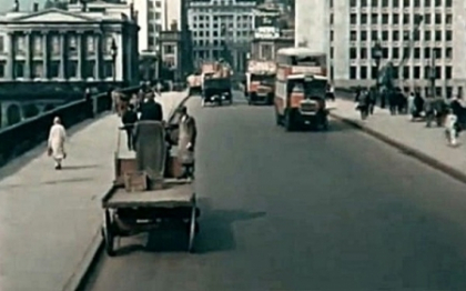 "Londra in 1927", imagini deosebite din istoria britanica. Inregistrare VIDEO color, in premiera