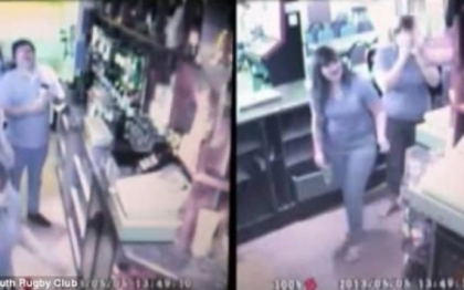 VIDEO. Imagini imposibil de explicat, surprinse in barul unui club sportiv. "A fost o fantoma"