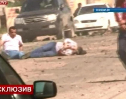 Imagini de groaza din momentul atentatului terorist din Daghestan. Oamenii, aruncati in toate partile