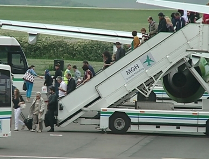 Un avion de pe cursa Chisinau-Verona a aterizat de urgenta pe aeroportul din Chisinau