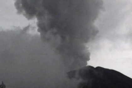 De 100 de ani nu s-a mai vazut asa ceva. Un vulcan activ a inceput sa erupa cu gaz