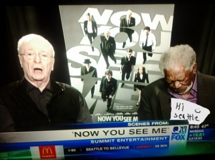 VIDEO AMUZANT: Morgan Freeman adoarme in timpul unui interviu in direct 
