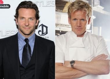 Gordon Ramsay da lectii de gatit. Il scoleste pe actorul Bradley Cooper Gordon Ramsay da lectii de gatit. Il scoleste pe actorul Bradley Cooper