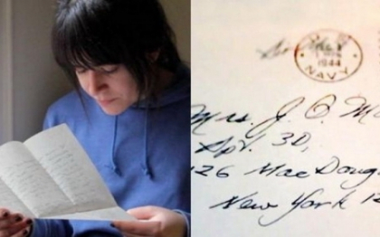 Scrisoarea de dragoste "fantoma": a ajuns la destinatie dupa 70 de ani