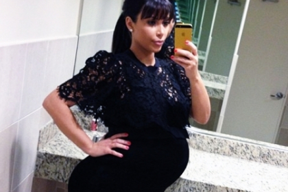 Marele secret, dezvaluit! Reactia lui Kim Kardashian cand a aflat sexul copilului - FOTO
