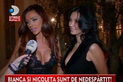 ASA NASA, ASA FINA! Nicoleta Luciu si Bianca Dragusanu sunt de nedespartit - VIDEO