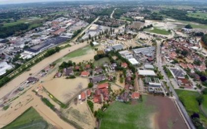 POTOP IN EUROPA. Imagini alarmante din zonele aflate sub apa in Cehia, Germania si Austria. FOTO