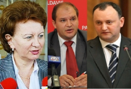 Dodon, Grecianii si Ceban au parasit fractiunea neafiliatilor Dodon, Grecianii si Ceban au parasit fractiunea neafiliatilor