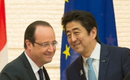 Gafa de proportii a presedintelui francez. A confundat poporul japonez cu cel chinez Gafa de proportii a presedintelui francez. A confundat poporul japonez cu cel chinez