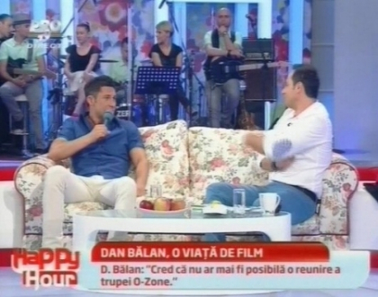 Dan Balan a dezvaluit motivul pentru care trupa O-zone s-a destramat