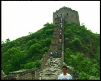 Cursa neobisnuita in China. Sute de oameni au alergat pe Marele Zid Chinezesc