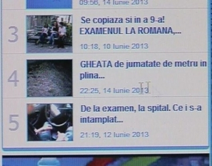 Stirea despre imaginile cu testele de bacalaureat, cea mai urmarita pe site-ul protv.md Stirea despre imaginile cu testele de bacalaureat, cea mai urmarita pe site-ul protv.md