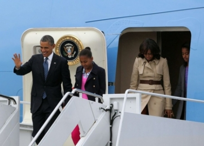 Obama i-a "blocat" lui Putin accesul in sala de sport Obama i-a "blocat" lui Putin accesul in sala de sport