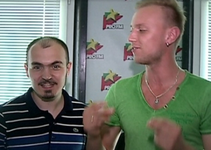 Jucatoru si trupa Sun Stroke project si-au prezentat noua lor piesa in studioul Pro Fm Jucatoru si trupa Sun Stroke project si-au prezentat noua lor piesa in studioul Pro Fm