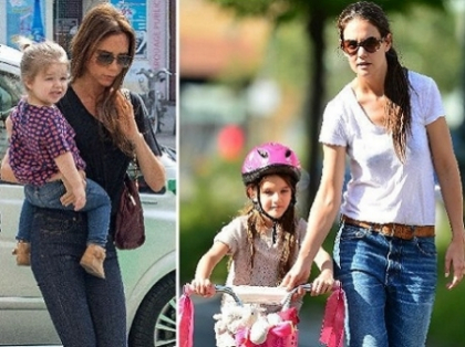 Mamele lor celebre sunt mandre! Harper Beckham si Suri Cruise, desemnate modele de stil in randul micutilor Mamele lor celebre sunt mandre! Harper Beckham si Suri Cruise, desemnate modele de stil in randul micutilor