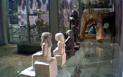 Misterul statuii egiptene care se roteste 360 de grade. Specialistii nu au o explicatie. VIDEO