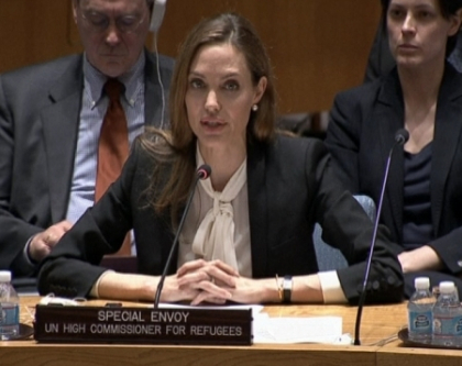 Angelina Jolie critica ONU: Luarea unor hotarari fata de violurile de razboi e pe seama Dvs