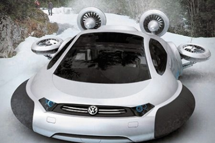 Volkswagen revolutioneza industria auto. Construieste masina cu perna de aer, care pluteste FOTO Volkswagen revolutioneza industria auto. Construieste masina cu perna de aer, care pluteste FOTO