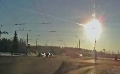Meteoritul cazut in Rusia a provocat unde de soc care au inconjurat pamantul de doua ori