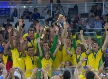 Spania, invinsa de brazilieni cu 0 la 3 in finala Cupei Confederatiilor