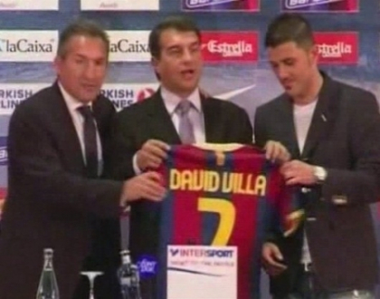 Transfer rusinos.Vezi pentru cati bani atacantul David Villa a plecat de la catalani Transfer rusinos.Vezi pentru cati bani atacantul David Villa a plecat de la catalani