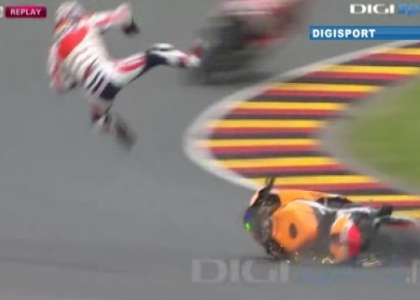Accidente peste accidente la MotoGP. Vezi ce ghinion l-a atins pe Dani Pedrosa