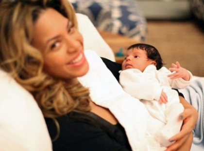 Au tinut-o bine ascunsa pana acum! Imagini rare cu fetita lui Beyonce - FOTO
