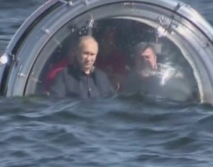 Peripetiile lui Putin continua. Ce a facut presedintele rus cu un batiscaf, in Marea Baltica Peripetiile lui Putin continua. Ce a facut presedintele rus cu un batiscaf, in Marea Baltica
