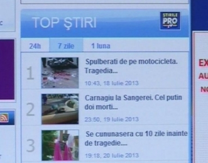 Stirea despre cuplul din Orhei care a murit intr-un accident, cea mai urmarita pe site-ul protv.md