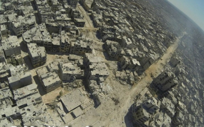 Dimensiunea distrugerilor din al treilea oras sirian ca marime: imagini apocaliptice din Homs Dimensiunea distrugerilor din al treilea oras sirian ca marime: imagini apocaliptice din Homs